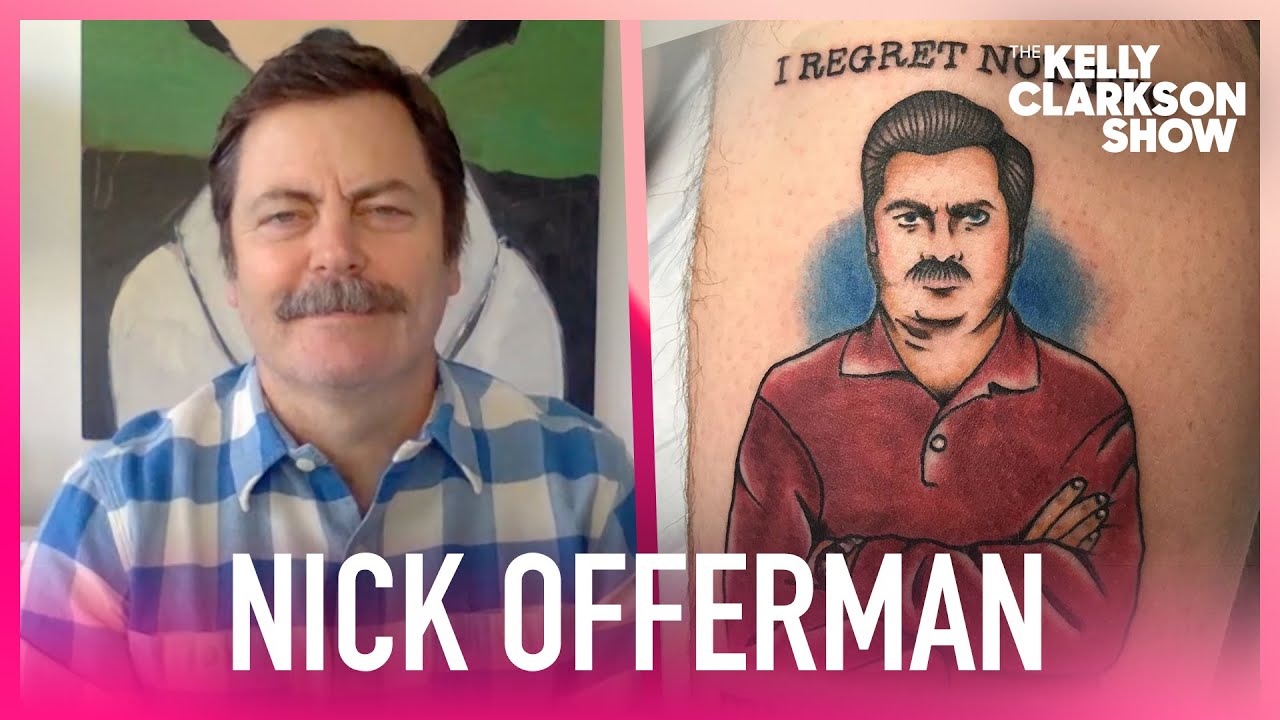 Nick offerman tattoos