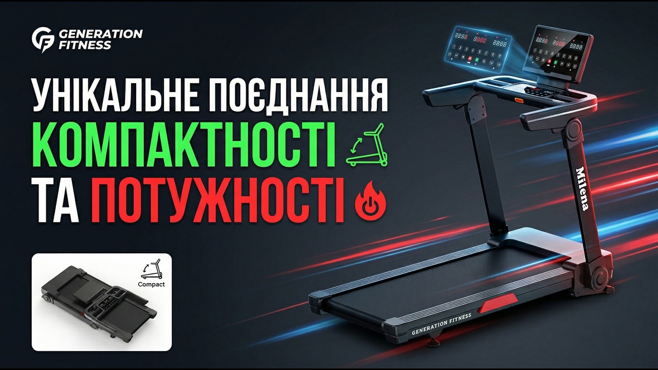 Беговая дорожка Generation Fitness Milena - низкая цена, отзывы