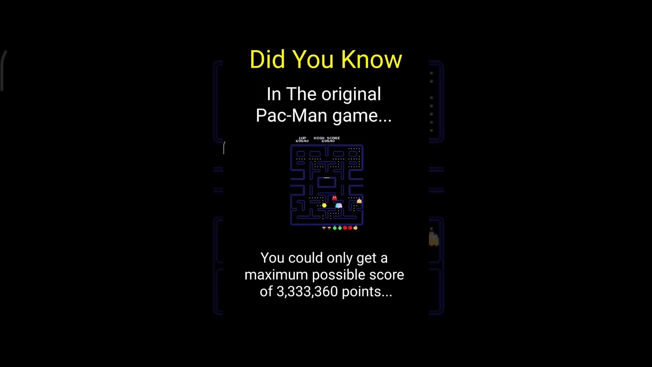 Did You Know In The Original Pacman Didyouknow Pacman 80sgames 