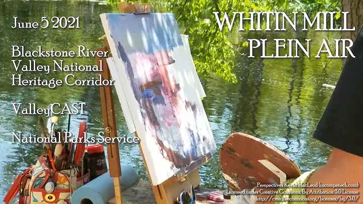 Whitin Mill Whitinsville Massachusetts - Plein Air...