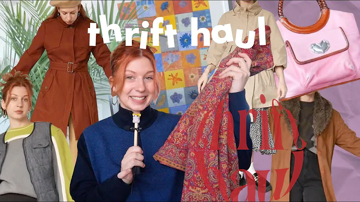 I Thrifted My Dream Pinterest Wardrobe for 2023 | trendy try on thrift haul