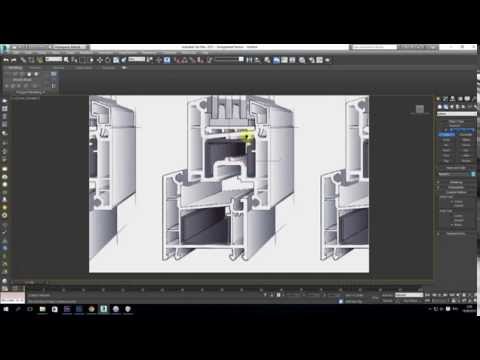 3DsMax для начинающих - Урок 8. Рисуем Окно