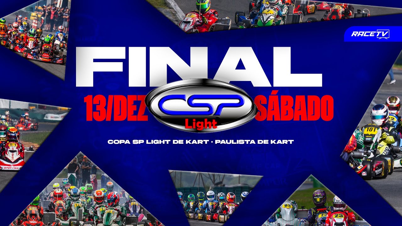 ETAPA FINAL | Copa SP Light de Kart / Paulista de Kart | Sábado (13/12)