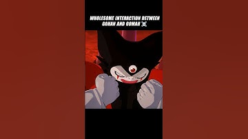 Wholesome Interaction Between Gohan And Gomah Lol 🤯 #crashout #gomah #sparkingzero #dragonballz #dbz