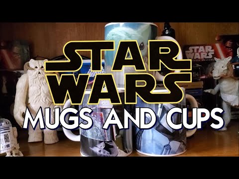 STAR WARS: Themed Coffee Mugs & Water Bottles