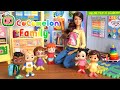 Barbie Cocomelon Toy Family First Day of School Blues