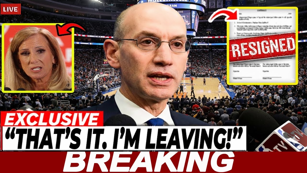 Адам Сильвер официально подал в отставку после того, как владелец WNBA разоблачил несправедливую ...