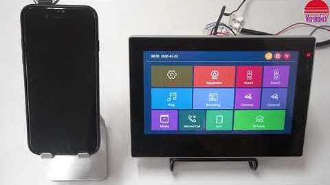 TUYA WIFI AHD1080P Video door phone