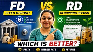 FD vs RD 2026 | कौन देगा ज्यादा Return? पूरी तुलना | Which is Better?