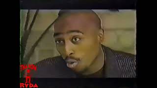 RARE FOOTAGE: 2Pac talks about Suge Knight & Death Row (1996) [Upscaled]