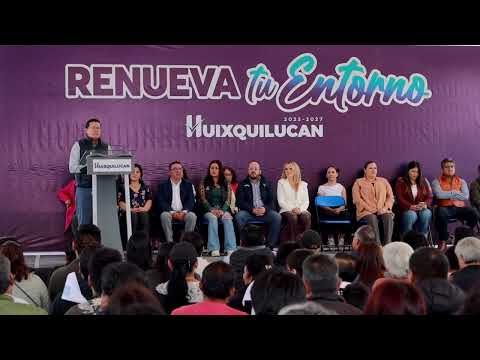 Huixquilucan impulsa programa “Renueva tu Entorno” con entrega de materiales a comunidades Huixquilucan impulsa programa “Renueva tu Entorno” con entrega de materiales a comunidades