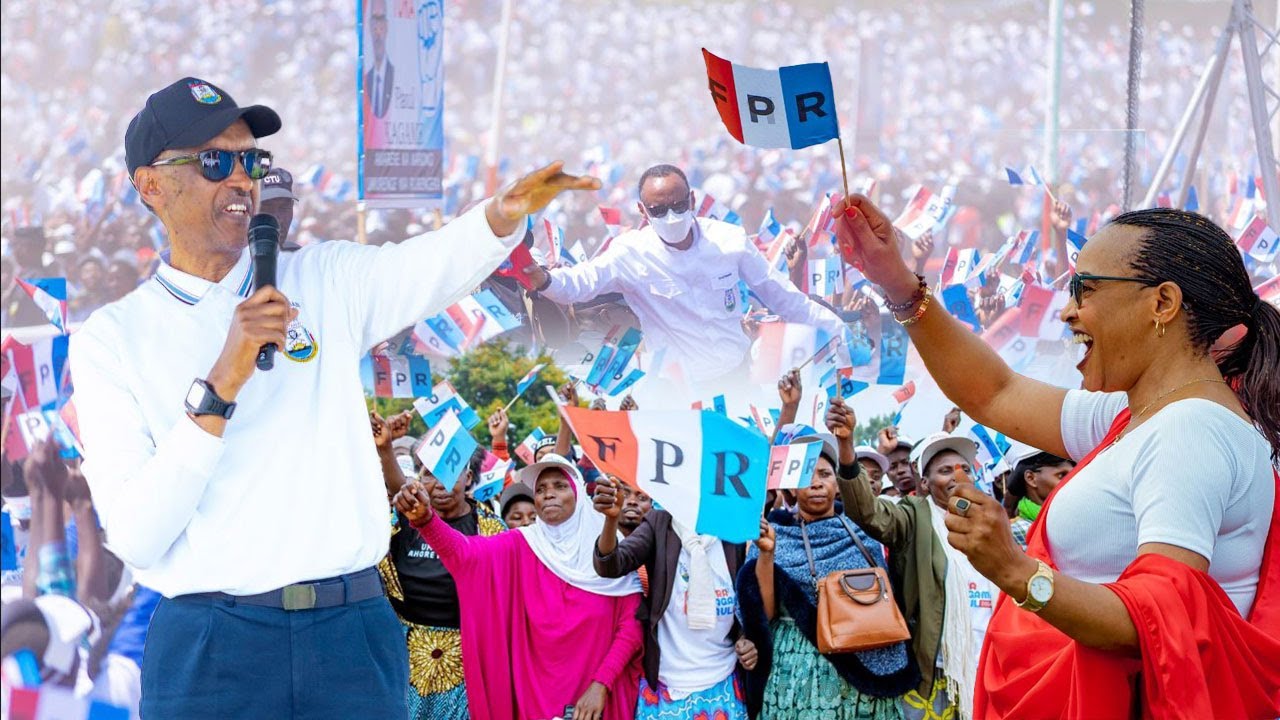 LIVE🔴 GICUMBI PAUL KAGAME UMUKANDIDA WA FPR INKOTANYI YAKIRIWE ...