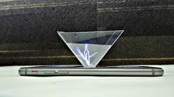How To Make Hologram Projector In almost 2 Minutes | TheMakerCentral