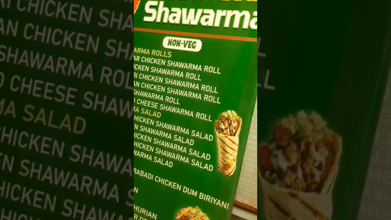 Your evening cravings adda, FOOD N FOODII SHAWARMA 🌯 😋 👌 #shorts #shots #food #trending #shorts