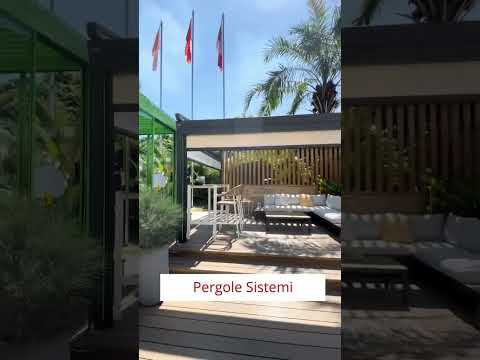 Trend Tente ve Pergole Sistemi #shorts #tente #pergole #shortsvideo #awning #pergola #bioclimatic