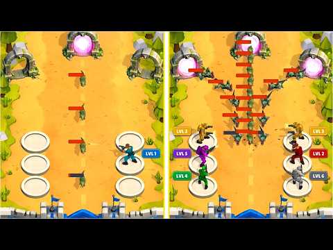 Dino Hunter: Merge & Survive - Gameplay Walkthrough Part 1 New Update