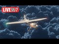 🔴 Airplane Propeller Sound Live 24/7 to Sleep, Relax