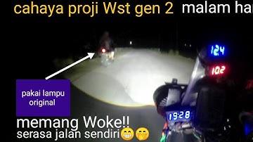 proji wst gen 2 malam hari sinar otomotif