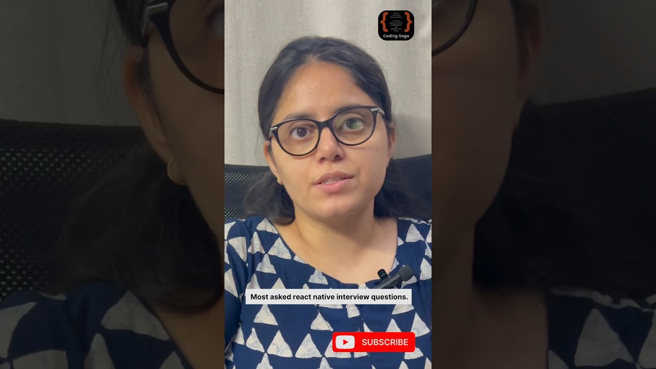 Frequently Asked React Native Interview Questions. #icodingsaga #shortsfeed #reactnative #mobileapp