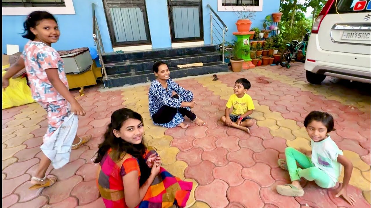 Mamache patra kheltana ghost aala 🫢