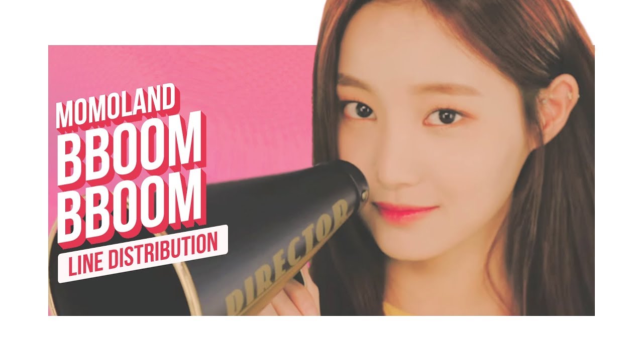 MOMOLAND - BBoom BBoom Line Distribution (Color Coded) | 모모랜드 - 뿜뿜