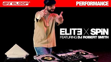 DJ Robert Smith combines a portablism & turntablism performance on Reloop SPIN & ELITE Serato mixer