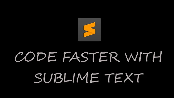 How to use sublime text as a Development Environment