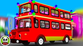 Wheels On The Bus Go Round And Round + More Kids Rhymes & Songs