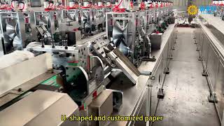 High Speed Paper Edge Protector Machine