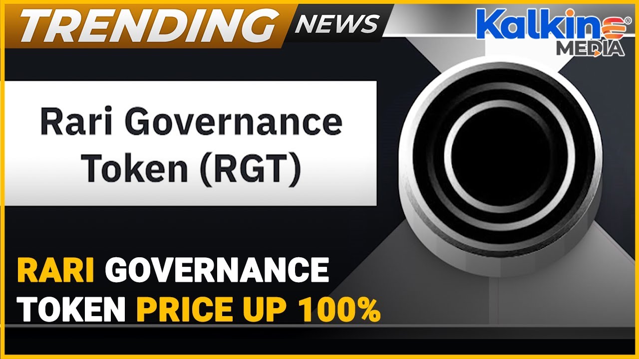 Rari Governance Token price up 100% | Why is RGT crypto gaining? | Trending  News