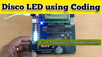 LED pattern lights | embedded systems tutorial for beginners | embedded c programming tutorial hindi