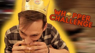 BURGER KING CHALLENGE - 5 WHOPPERÓW W 4 MINUTY!
