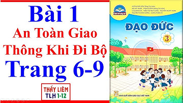 Đạo Đức Lớp 3 Bài 1 | An Toàn Giao Thông Khi Đi Bộ | Trang 6 - 9 | Chân Trời Sáng Tạo