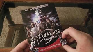 Ultraman Orb The Origin Saga And Ultra Fight Orb Bluray Unboxing & Review