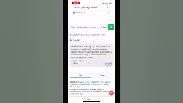 Chat GPT Weather prediction pt 1