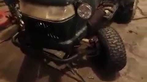 Custom front axle on MUTT