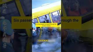 This is the tragedy of the school bus in Chelan Lake. It skidded on the icy road and fell into