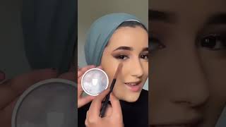 يلا بينا لوك ميكب لفستان أحمر سهل وبسيط👌♥️#ميكب_توتوريال #makeup #subscribe #explore #ميكب #shorts