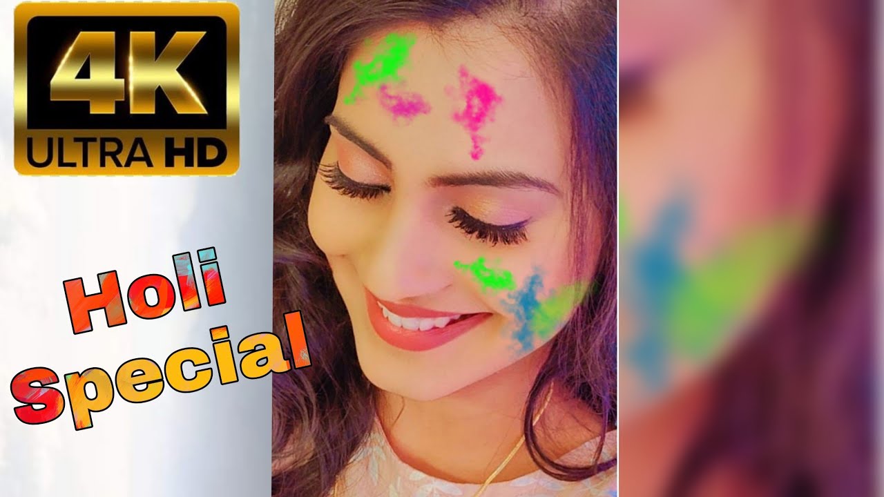 2021 New Holi Status☺️💞4k ultra HD 💞Itna Masa Que Aaraha Hai..❤️Ranga Pichi kali🥰