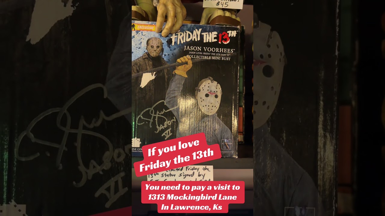It’s always Friday the 13th here! #1313mockingbirdlane #fridaythe13th #jasonvoorhees #horrormovies