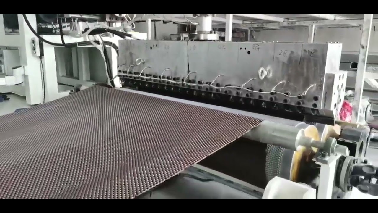 TPE carmat extrusion machine