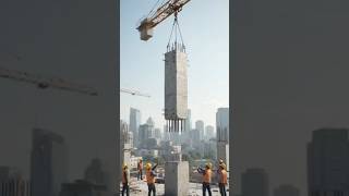 Precast Column Connections Explained: How Grouted Rebar Sleeves Join Columns #precast