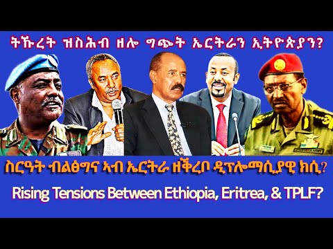 ትኹረት ዝስሕብ ዘሎ ግጭት ኤርትራን ኢትዮጵያን TigraiPress Ethiopia Tigraiwar Eritrea RedSea TPLF TDF EPLF