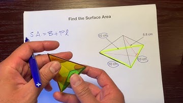 Surface Area of an Equilateral Triangular Pyramid
