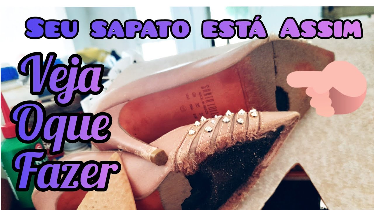 Sola rachada: conserto de calçados em casa