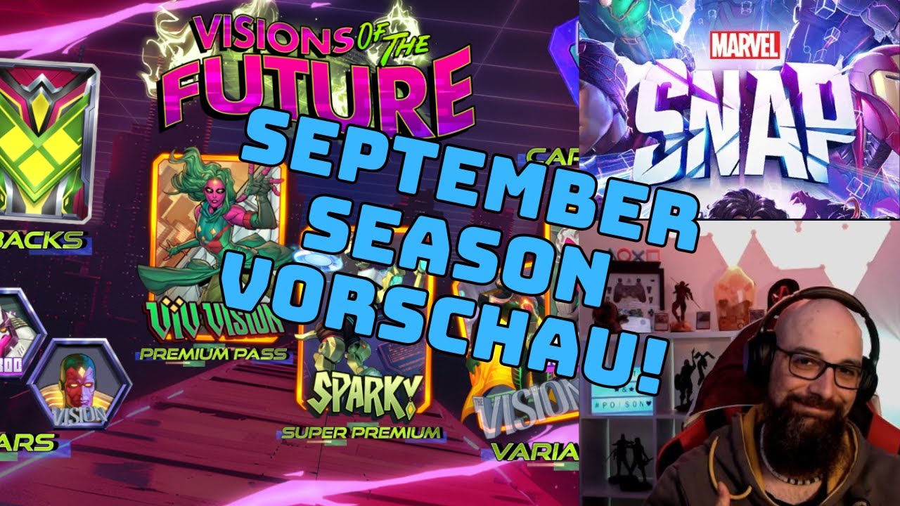 Visions of the Future -  September Season Vorschau! Meine Meinung! Marvel Snap Deutsch