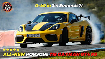 2024 PORSCHE 718 CAYMAN GT4 RS: A Track-Focused Symphony of Performance