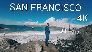 SAN FRANCISCO 4K - Pacific Coast - Golden Gate Bridge [no commentary]