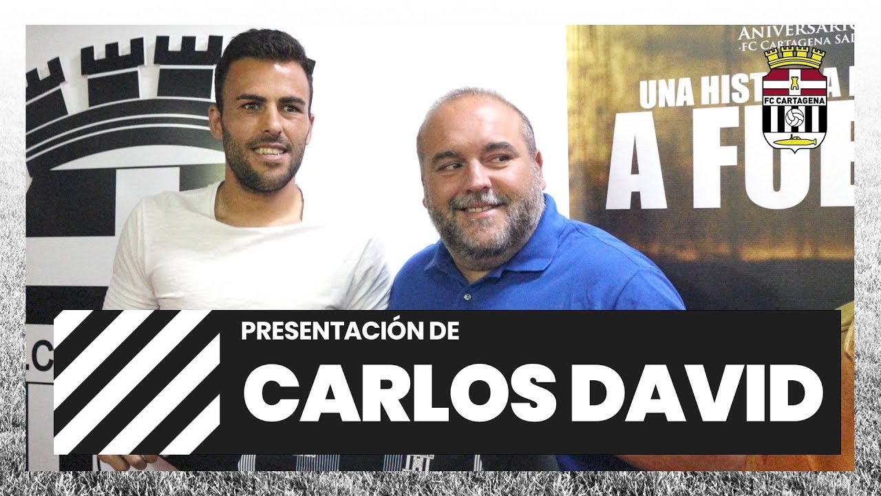 golden state warriors Presentación de Carlos David como jugador del FC Cartagena