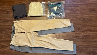 Review Comparison Taylrd Tech Chino Express Skinny Comfort Waist Hyper Stretch Chino